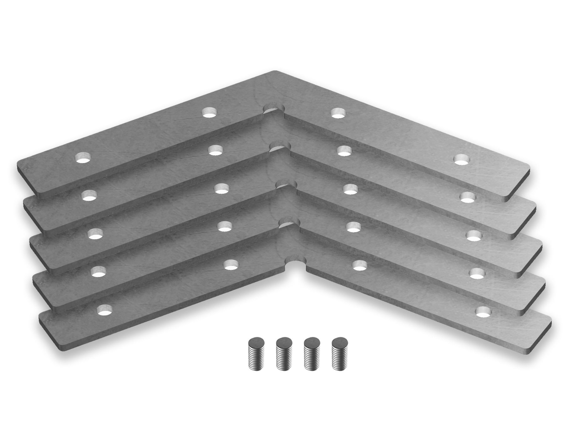 Соединитель угловой 120° для профиля (5шт) ILLUMINATION GP8053