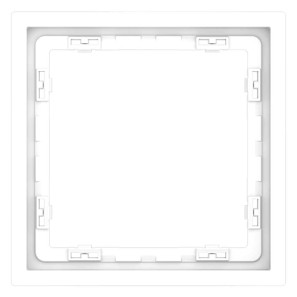 Рамка пластиковая VOLTUM S70 на 1 пост, (белый матовый) VLS100102