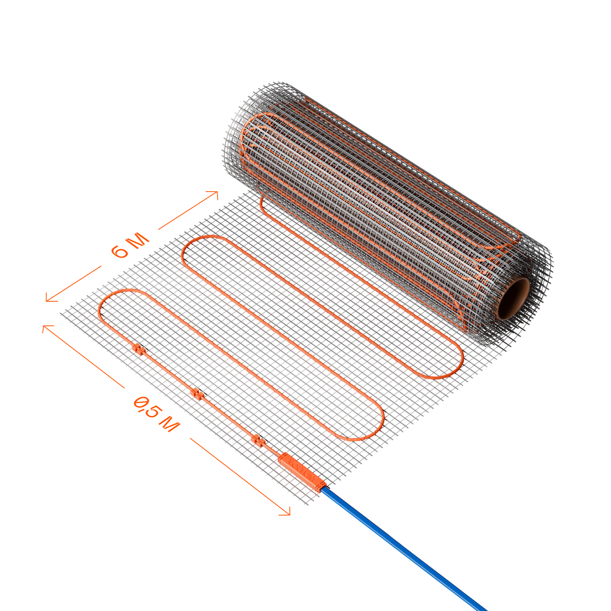 Нагревательный элемент теплого пола Voltum Т150 VLT01-150-3.0