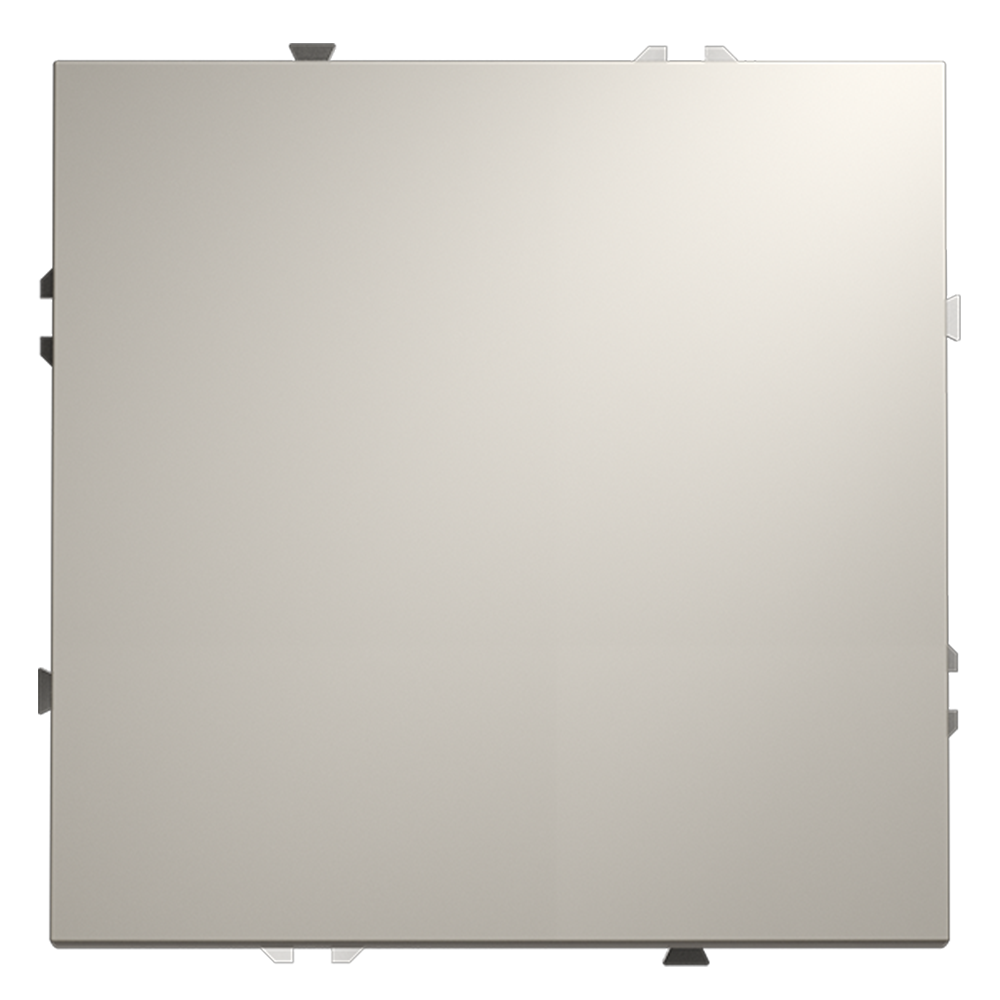 Проходной переключатель встраиваемый VOLTUM S70 одноклавишный (кашемир) VLS010303