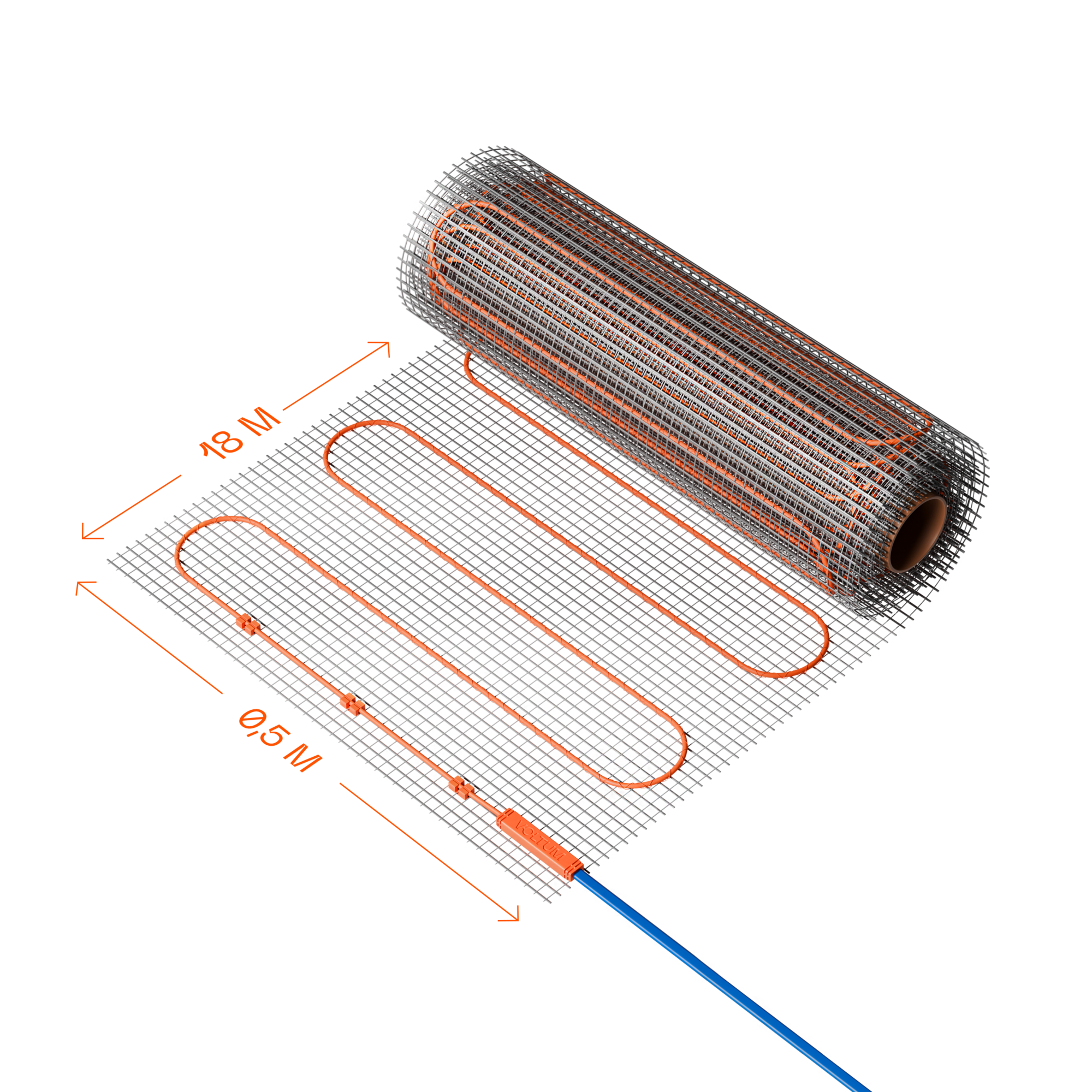 Нагревательный элемент теплого пола Voltum Т150 VLT01-150-9.0