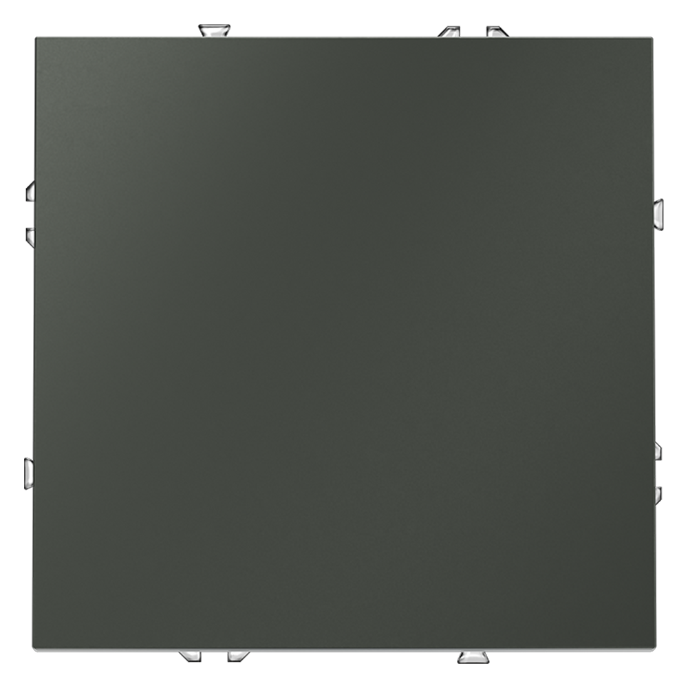 Перекрестный переключатель встраиваемый VOLTUM S70 одноклавишный (титан) VLS010506