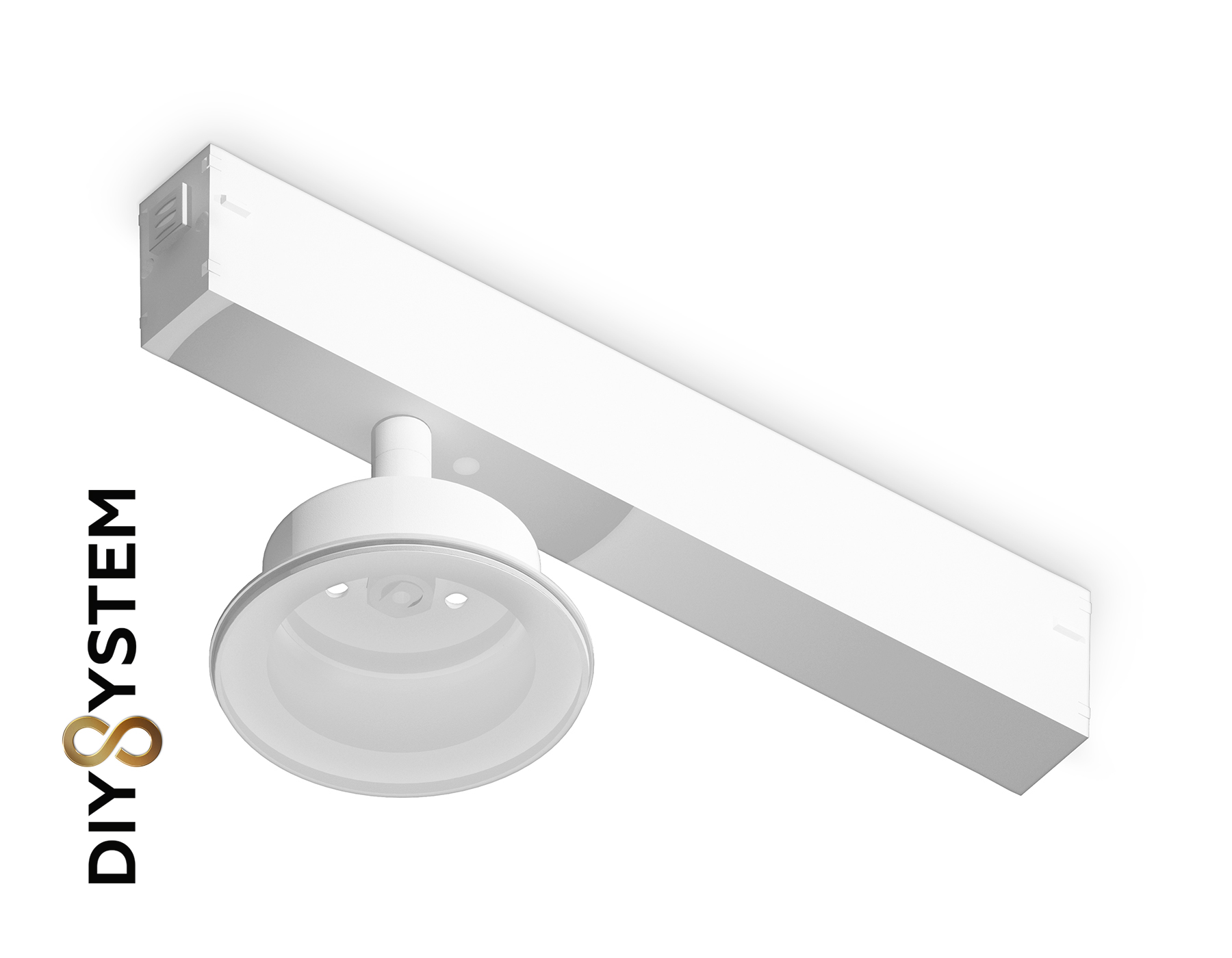 Крепеж трековый для корпуса DIY D85 мм Diy spot A2550