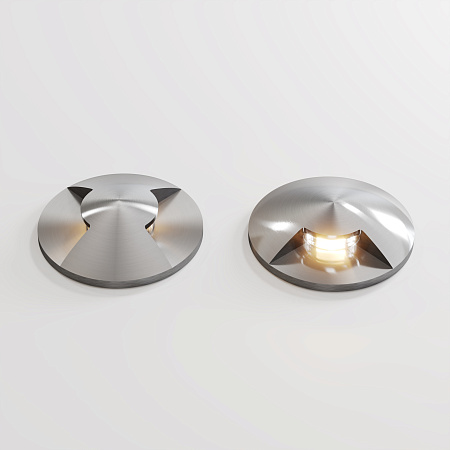 Уличный светильник встраиваемый в грунт светодиодный Maytoni Flash O044DL-L1S3K