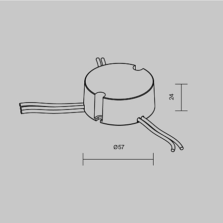 Источник тока (драйвер) 10Вт 10-42В Maytoni Dali Lighting control 721025