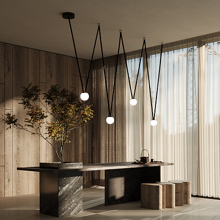 Комплект текстильной подвесной системы Maytoni Parity TFC-Par-H02-R