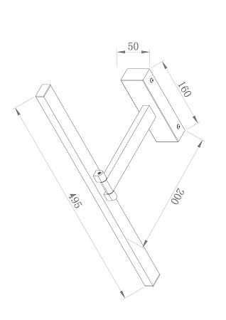 Бра Maytoni Bris MIR008WL-L12B4K