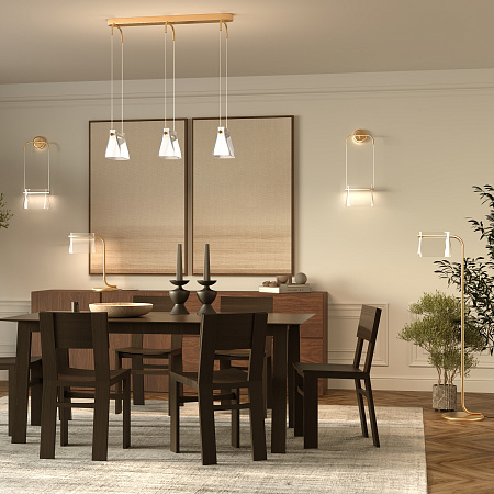 Настольная лампа светодиодная Maytoni Cabaret MOD170TL-L8BS3K