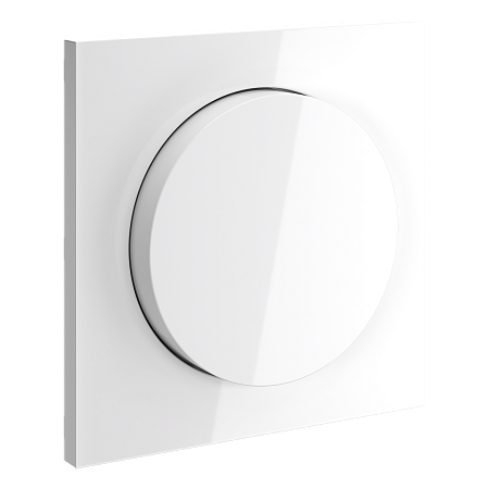 Накладка для светорегулятора поворотно-нажимного Voltum S70 (белый глянцевый) VLS002001 Накладка для светорегулятора поворотно-нажимного Voltum S70 (белый глянцевый) VLS002001