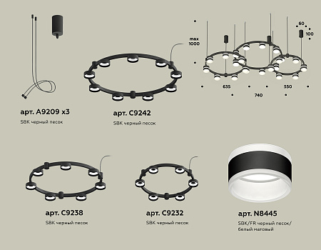Люстра подвесная Traditional DIY XR92092220