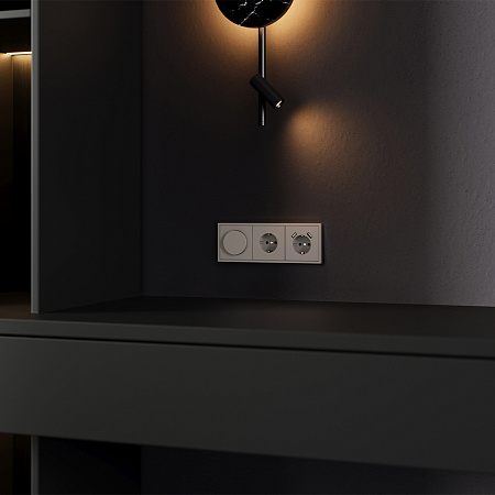 Накладка для светорегулятора поворотно-нажимного Voltum S70 (капучино) VLS002014 Накладка для светорегулятора поворотно-нажимного Voltum S70 (капучино) VLS002014