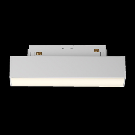 Трековый магнитный однофазный светодиодный светильник Maytoni Basis Gravity TR074-2-7W3K-W