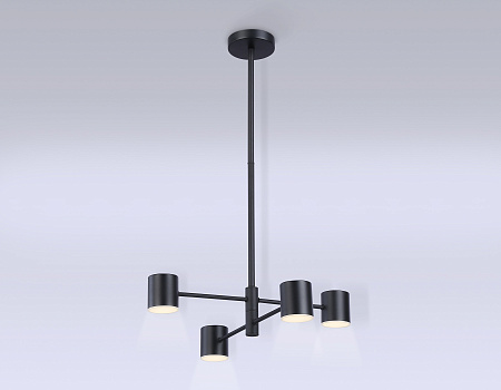 Люстра светодиодная на штанге LineTech FL51707 Люстра светодиодная на штанге LineTech FL51707