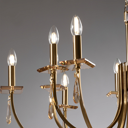 Подвесная люстра Freya Forte FR1006PL-12G Подвесная люстра Freya Forte FR1006PL-12G