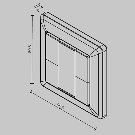 Панель управления Maytoni DALI 721052