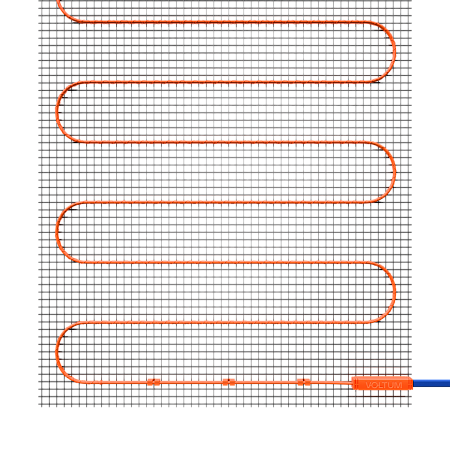 Нагревательный элемент теплого пола Voltum Т150 VLT01-150-8.0