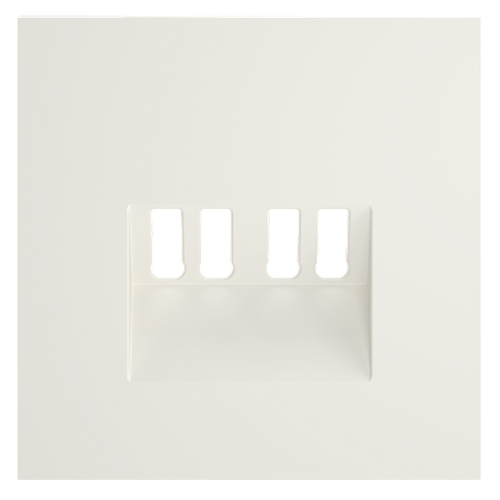 Накладка для розетки акустической 4-местной Voltum S70 (хлопок) VLS001513 Накладка для розетки акустической 4-местной Voltum S70 (хлопок) VLS001513