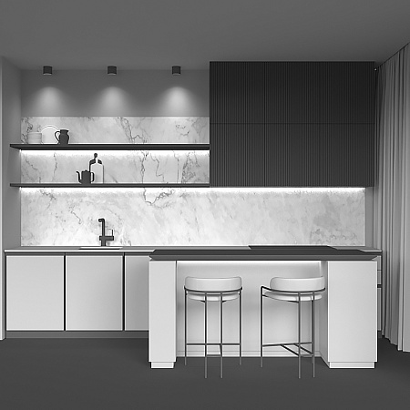 Светильник потолочный светодиодный Maytoni Alfa LED C064CL-01-15W4K-D-RD-B