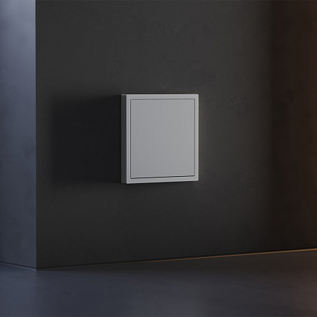 Заглушка с суппортом Voltum S70 (серый) VLS080116