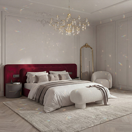 Люстра подвесная светодиодная Freya Amela FR6138PL-L30BS Люстра подвесная светодиодная Freya Amela FR6138PL-L30BS