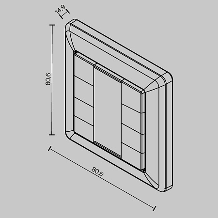 Панель управления Maytoni DALI 721046