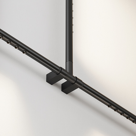 Фиксатор для накладного монтажа штанговой системы Maytoni Axity CA007TC-B Фиксатор для накладного монтажа штанговой системы Maytoni Axity CA007TC-B