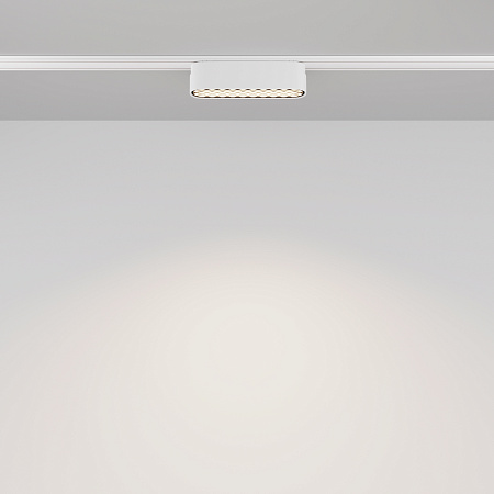 Трековый магнитный светодиодный светильник Maytoni Radity Basis Grid TR084-1-6W4K-W