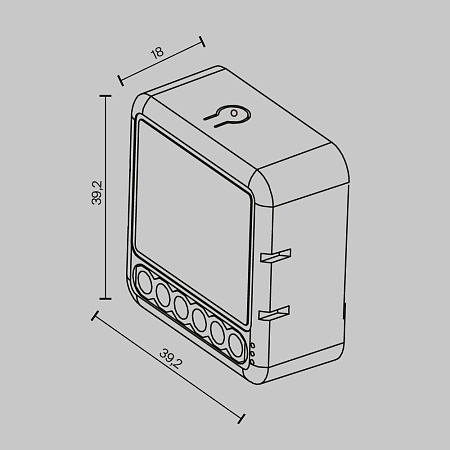 Выключатель одноканальный 300Вт Lighting control MS008 Maytoni Lighting control MS008 Выключатель одноканальный 300Вт Lighting control MS008 Maytoni Lighting control MS008
