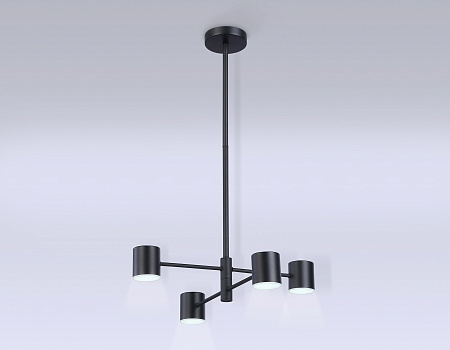 Люстра светодиодная на штанге LineTech FL51707 Люстра светодиодная на штанге LineTech FL51707