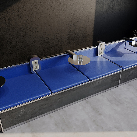 Светорегулятор встраиваемый VOLTUM S70 поворотно-нажимной 600 Вт, (шелк) VLS070304