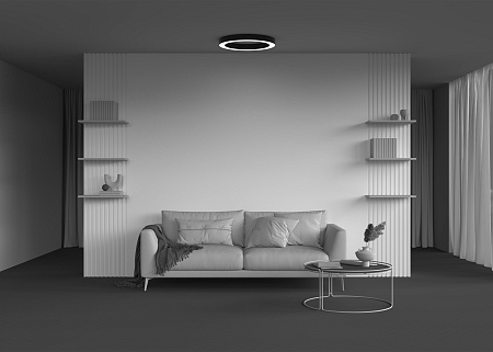 Светильник потолочный светодиодный Maytoni Lua C093CL-45W3K-B