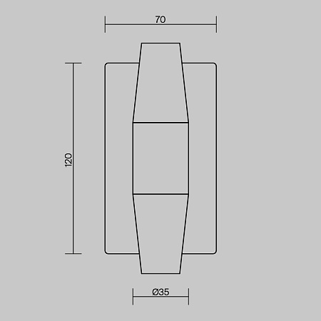 Бра Maytoni Arana MOD401WL-L6BS3K