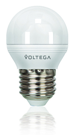 Лампа светодиодная диммируемая шар E27 8Вт 2800К 220V Voltega Globe 5495