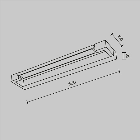 Бра Maytoni Beam MIR002WL-L10B3K