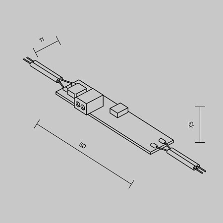 ИК-выключатель 12-24В Maytoni Датчики 751002