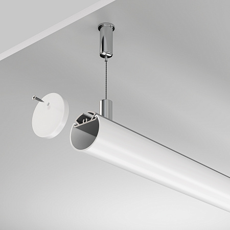 Профиль Maytoni Алюминиевый профиль  ALM-D30-S-2M