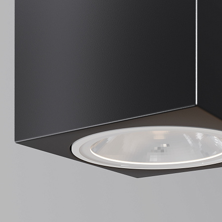 Уличный настенный светодиодный светильник Maytoni Block O507WL-L10B3K