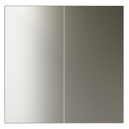 Клавиши для выключателя/переключателя двухклавишного Voltum S70 (шелк) VLS000304