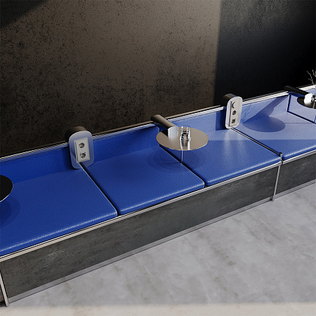 Светорегулятор встраиваемый VOLTUM S70 поворотно-нажимной 600 Вт, (кашемир) VLS070303