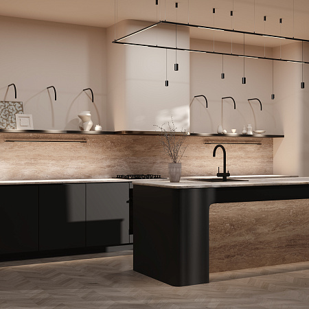 Трековый штанговый светодиодный светильник Maytoni Axity Focus LED C105PL-3W3-6K-BS