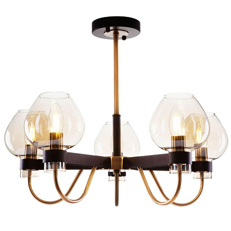 Люстра на штанге Freya Tara FR5028PL-05B Люстра на штанге Freya Tara FR5028PL-05B