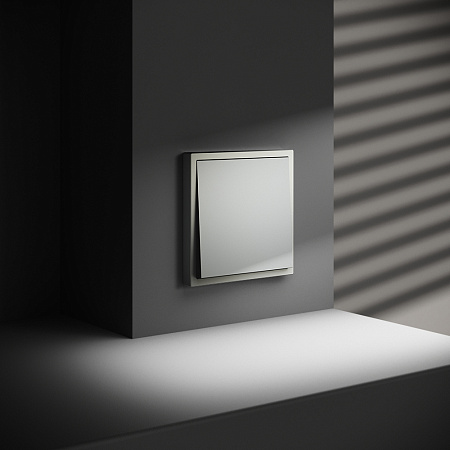 Выключатель встраиваемый VOLTUM S70 одноклавишный (сталь) VLS010105 Выключатель встраиваемый VOLTUM S70 одноклавишный (сталь) VLS010105