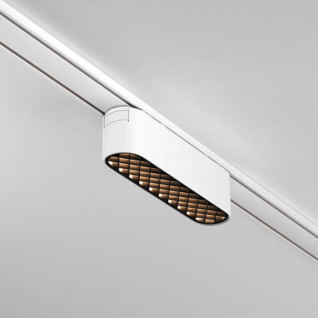 Трековый магнитный светодиодный светильник Maytoni Radity Basis Grid TR084-1-6W4K-W