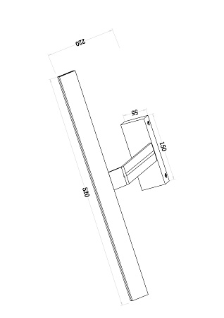 Бра Maytoni Decart MIR010WL-L12W4K