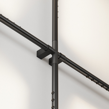 Коннектор X образный для штанговой системы Maytoni Axity CA008TX-B Коннектор X образный для штанговой системы Maytoni Axity CA008TX-B