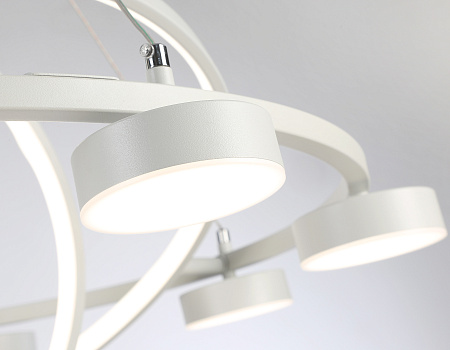 Люстра подвесная светодиодная LineTech FL51777