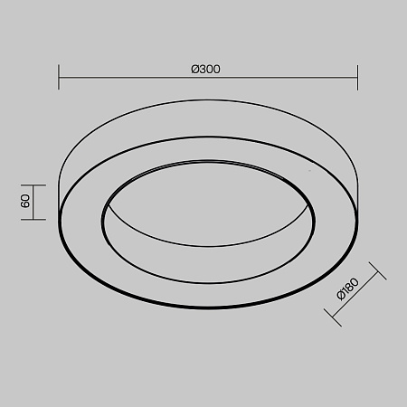 Светильник потолочный светодиодный Maytoni Lua C093CL-24W4K-W
