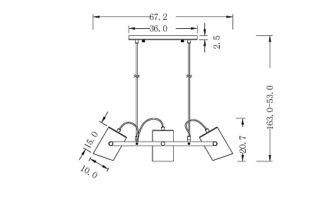 Спот Freya Elori FR4005PL-03WB