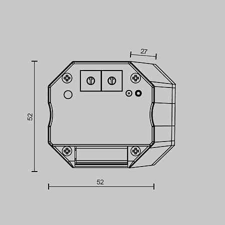 Диммер 4 адреса Maytoni DALI 721047