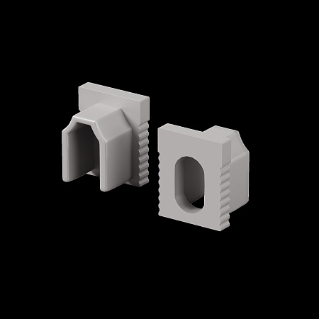 Комплект заглушек (для профиля 08×09) 10 шт., Maytoni ALM-0809-EC 642069